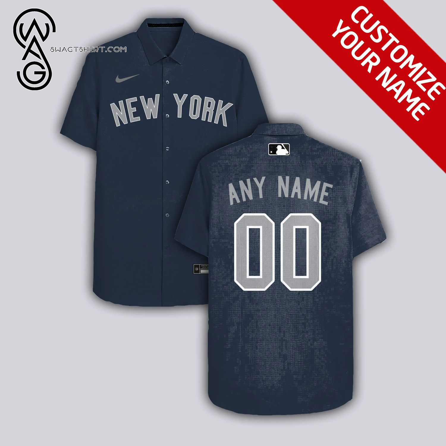 [Top Trending] New York Yankees Full Printing Personalized Hawaiian Shirt